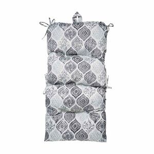 Black and White Patterned Cushion Outdoor Cushion 20 x 42